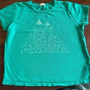 Graphic T by mother denim. NWOT